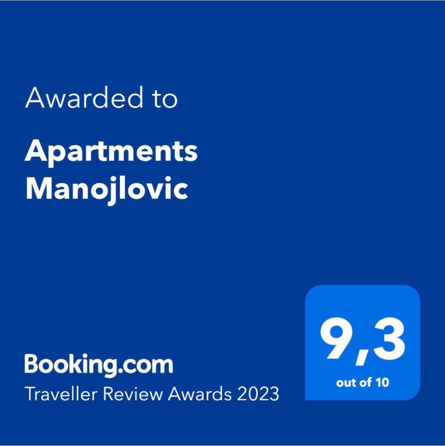 Apartments Manojlovic Budva Exterior foto